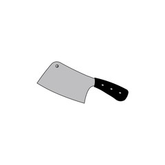 knife logo  design template