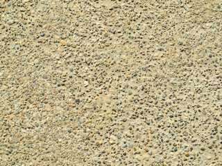 Surface texture of old concrete road surface.