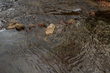 mountain river flows