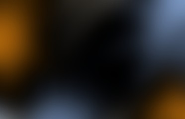 Abstract Dark Blurred Background with Orange and Blue Lights