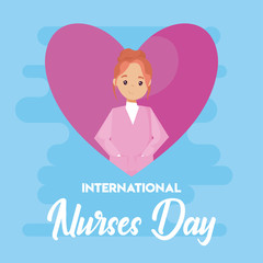 poster of the international nurse day