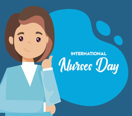 poster of the international nurse day
