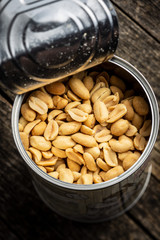Roasted salted peanuts