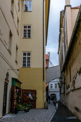 Fototapeta na wymiar Street in Prague