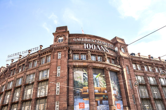 Strasbourg, France : Galeries Lafayette, Famous Shopping Mall