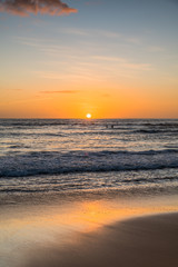 Sunrise Seascape at the Beach