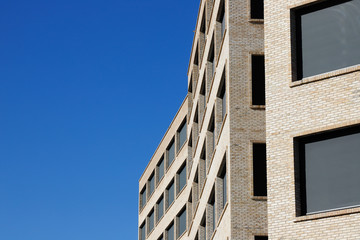 Modern office building facade