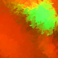 Obraz na płótnie Canvas Brushed Painted Abstract Background. Brush stroked painting. Artistic vibrant and colorful wallpaper.