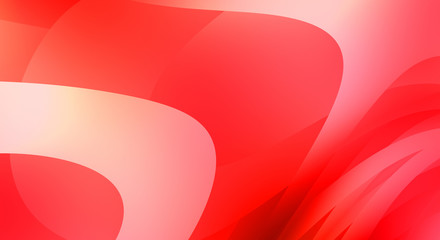 Abstract background with colorful gradient. Vibrant graphic wallpaper with stripes design. Fluid 2D illustration of modern movement.