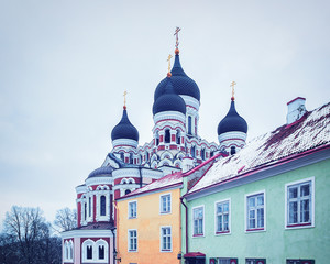 Alexander Nevsky Cathedral Building of Tallinn