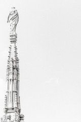 Statue of Milan's Madonna