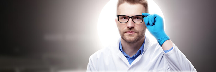 Young doctor against new Coronavirus 2019-nCoV