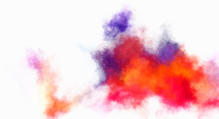 Watercolor painted background. Abstract Illustration wallpaper. Brush stroked painting. 2D Illustration.