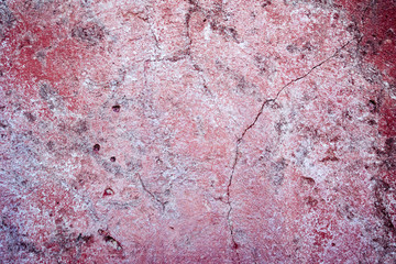 Closeup view of old textured wall surface background.