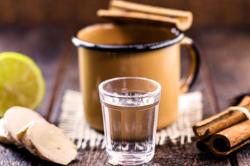 hot Brazilian wine, called 