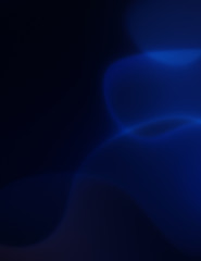 Abstract background. Fractal waves of magic energy and light motion. Colorful wallpaper template of glowing moving light shapes.