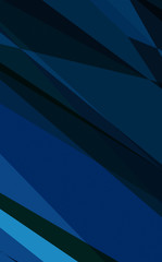 Obraz premium Trendy geometric abstract background in minimalistic flat style with dynamic composition.