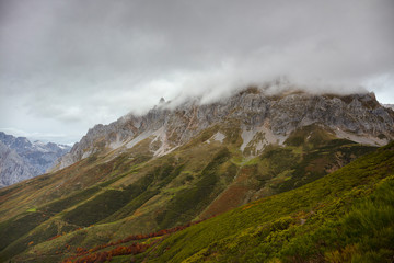 Obraz na płótnie Canvas Parque Nacional de Picos de Europa en España