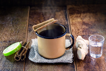 hot wine from Brazil, called 