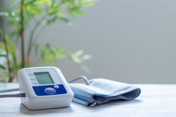 Digital blood pressure monitor for blood pressure control