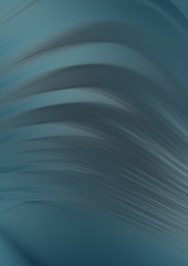 Fluid abstract background with colorful gradient. 2D illustration of modern movement.