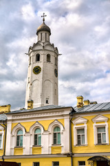 Fototapeta na wymiar Sergius of Radonezh Church at Novgorod Detinets in Great Novgorod, Russia