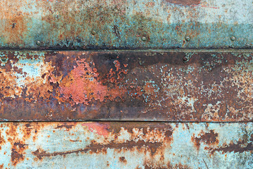 old rusty metal background