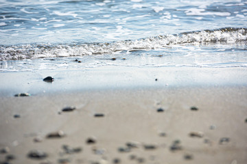 Gentle Rippling Waves with a lot of sunshine simmer