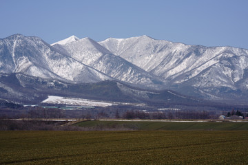 Fototapeta premium 日高山脈