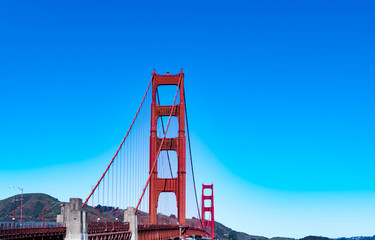 Golden Gate Bridge, San Francisco California, USA, March 31, 2020