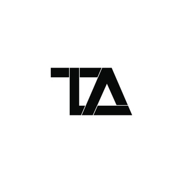 tla letter original monogram logo design