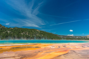Grand Prismatic Spring in Yellowstone National Park