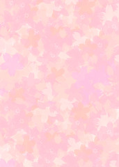 桜をモチーフにデザインした背景素材