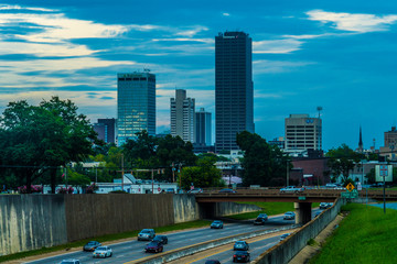 CITYSCAPE LITTLE ROCK DOWNTOWN