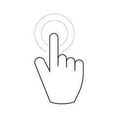 Obraz premium cursor logo