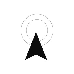 Fototapeta premium cursor logo