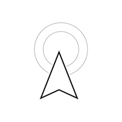 Fototapeta premium cursor logo