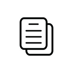 Document icon template