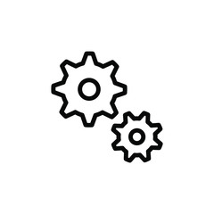 Gear icon template