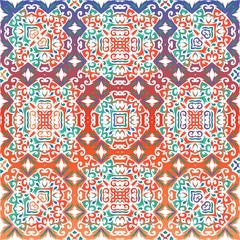 Antique mexican talavera ceramic.