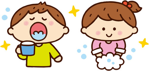 うがい　手洗い
