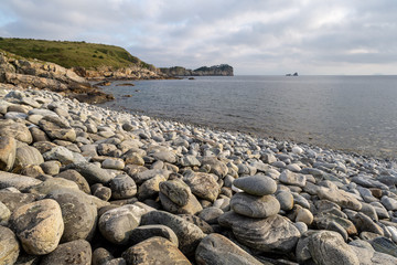 Fototapeta na wymiar stones on the beach