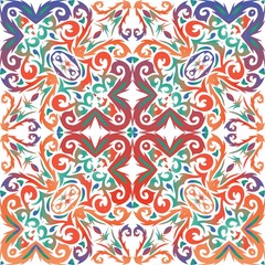 Fototapeta premium Mexican ornamental talavera ceramic.