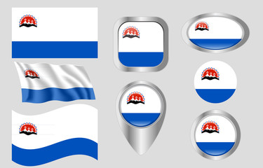 Flag of Kamchatka, Russia