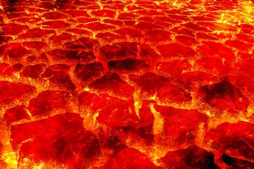 Obraz premium art hot lava fire abstract pattern background
