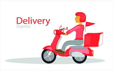 Express delivery, arrive at your home with heartfelt service for customers.