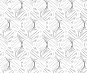 linear vector pattern, repeating abstract leaves