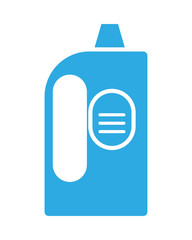 Fototapeta premium disinfectant plastic gallon bottle product line style