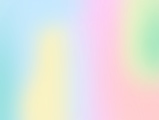 Banner glare abstract texture. Blur pastel color background. Rainbow gradient color. Ombre girly princess style  © Nalinee