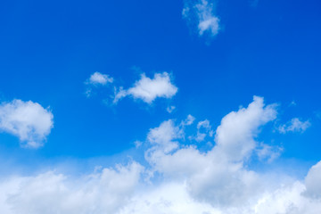 【写真素材】 青空　空　雲　春の空　背景　背景素材　3月　コピースペース　